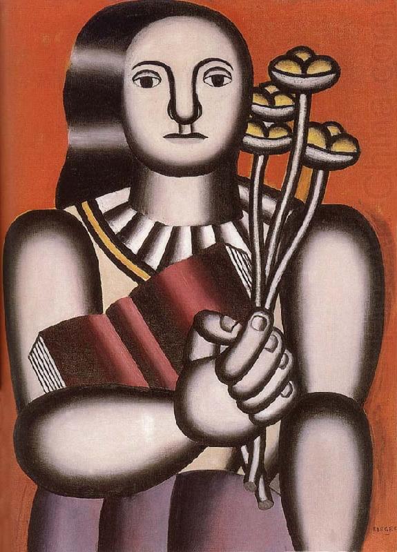 Fernard Leger The Woman hold flower china oil painting image